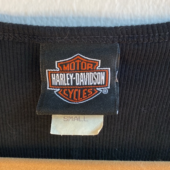 Harley Davidson Tank Top Women’s Black Small from Greensboro NC Year 2005 - Picture 5 of 7